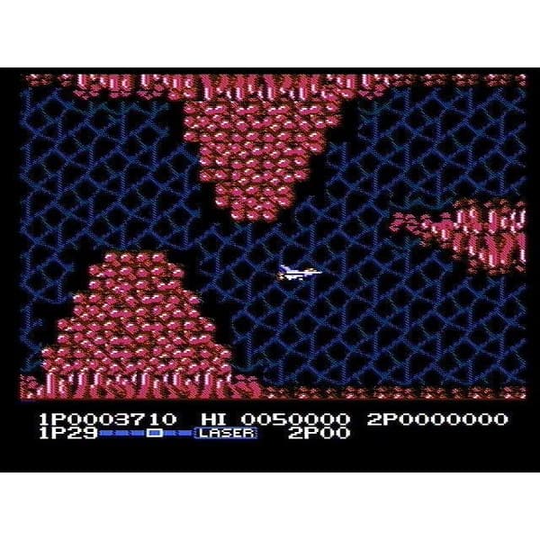 Life Force Salamander Nintendo NES SCN (Brukt)