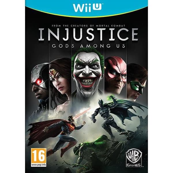 Injustice Gods Among Us Nintendo Wii U (Käytetty)
