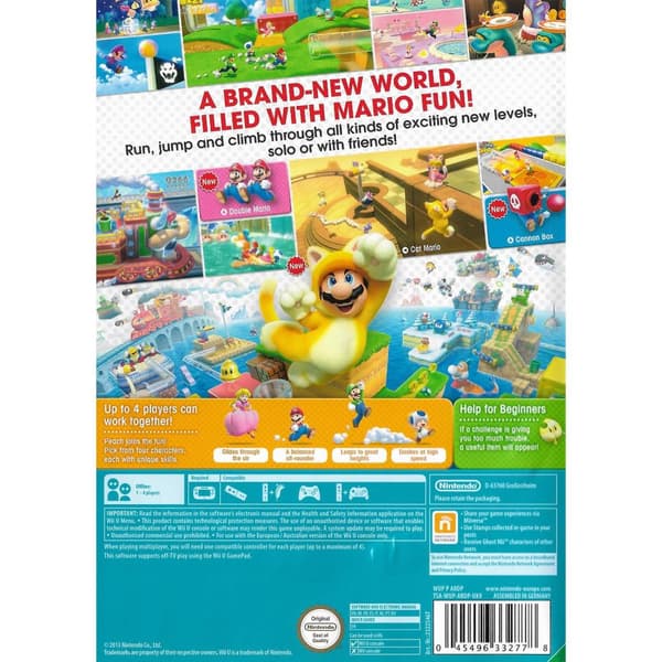 Super Mario 3D World Nintendo Wii U (Begagnad)