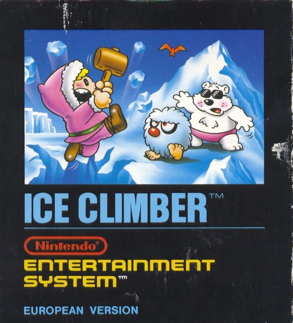 Ice Climber - Nintendo 8-bit – FRG – Cart only (5 Skruv)