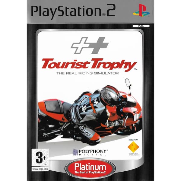 Tourist Trophy The Real Riding Simulator Playstation 2 PS2 Platinum Nordic (Brugt)
