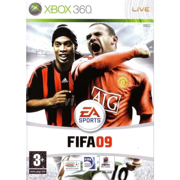 FIFA 09 Xbox 360 Nordic (Brugt)