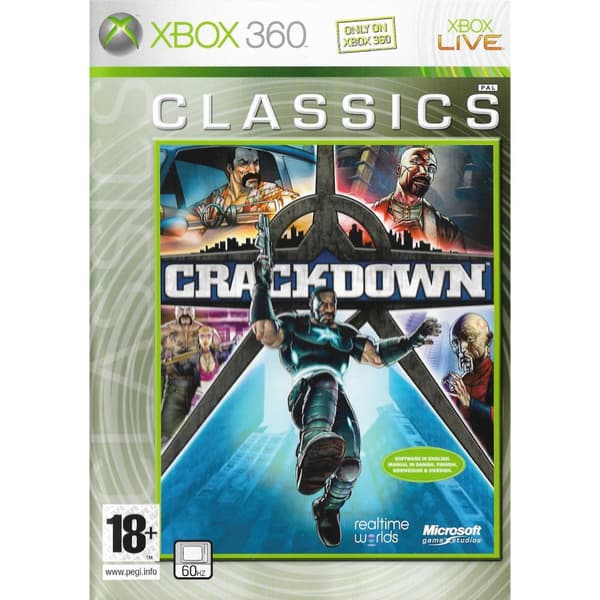 Crackdown Xbox 360 Classics Nordic (Brukt)
