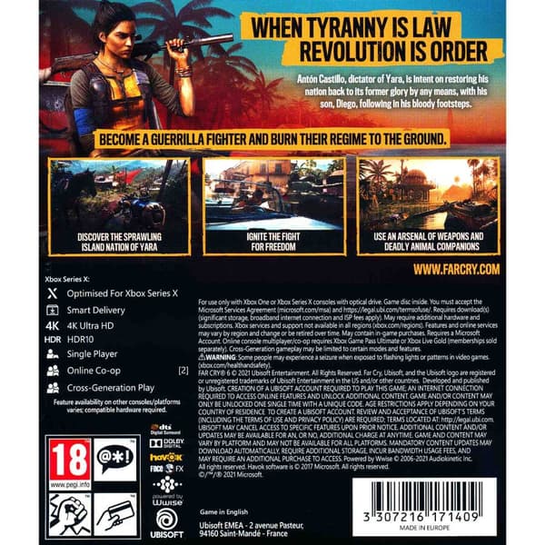 Far Cry 6 Xbox Series X Xbox One
