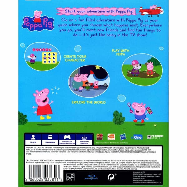 My Friend Peppa Pig Playstation 4 PS4