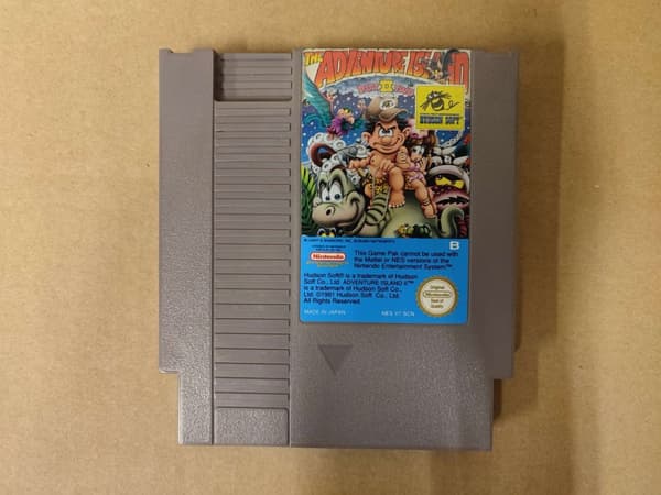 The Adventure Island Part 2 - Nintendo 8-bit – SCN – CB No manual