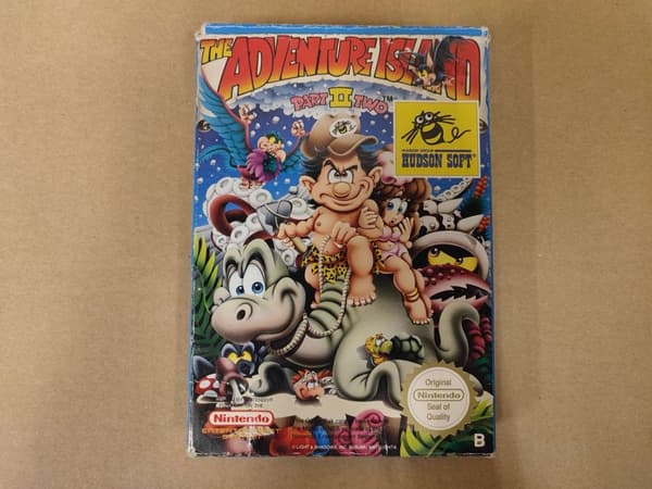 The Adventure Island Part 2 - Nintendo 8-bit – SCN – CB No manual