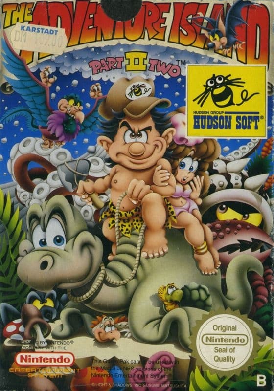The Adventure Island Part 2 - Nintendo 8-bit – SCN – CB No manual