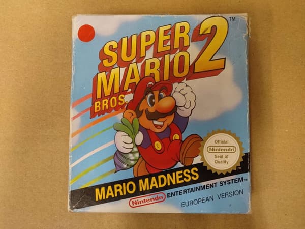 Super Mario Bros. 2 - Nintendo 8-bit - SCN - CB No manual