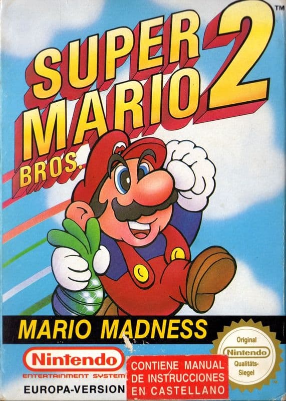 Super Mario Bros. 2 - Nintendo 8-bit - SCN - CB No manual