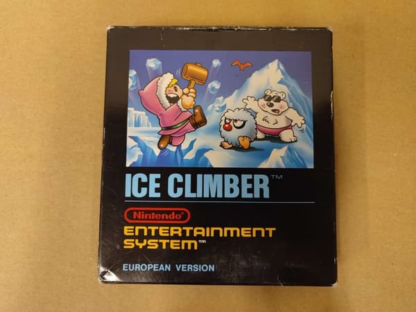 Ice Climber - Nintendo 8-bit - SCN - CiB (5 Skruv)