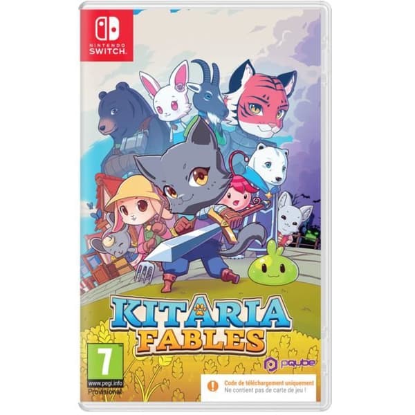 Action-äventyrsspel - PQube - Kitaria Fables - Nintendo Switch - Ladda ner kod - RPG och jordbruk