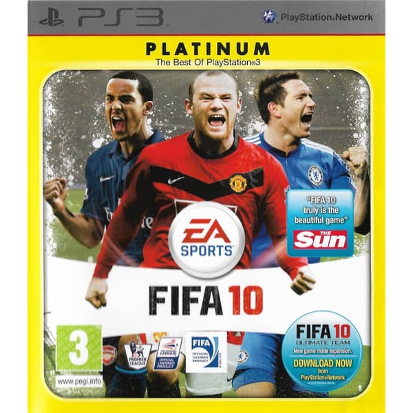 FIFA 10 Playstation 3 PS3 Platinum (Brugt)