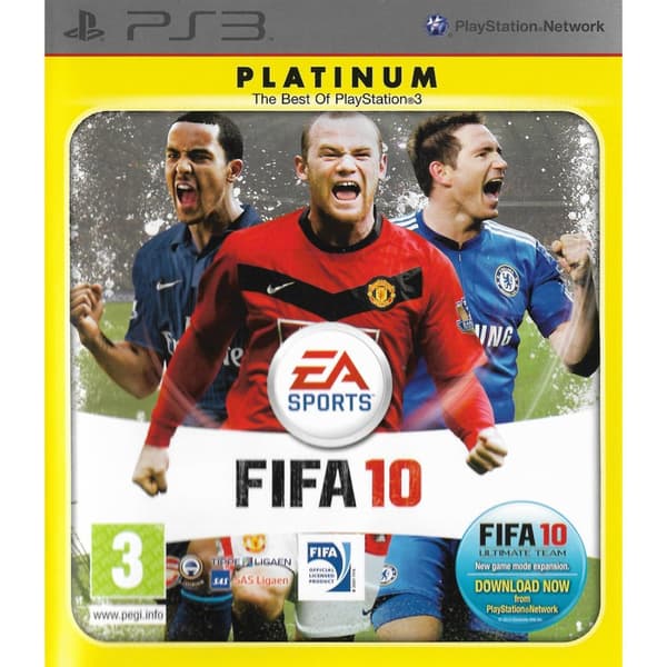 FIFA 10 Playstation 3 PS3 Platinum Nordic (Brugt)