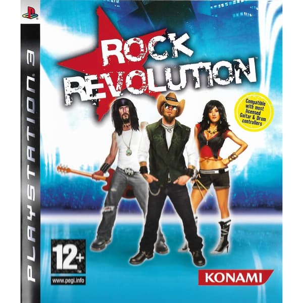 Rock Revolution Playstation 3 PS3 Nordic (Brugt)