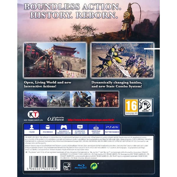 Dynasty Warriors 9 Playstation 4 PS4