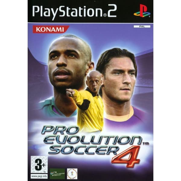 Pro Evolution Soccer 4 Playstation 2 PS2 Swedish (Begagnad)