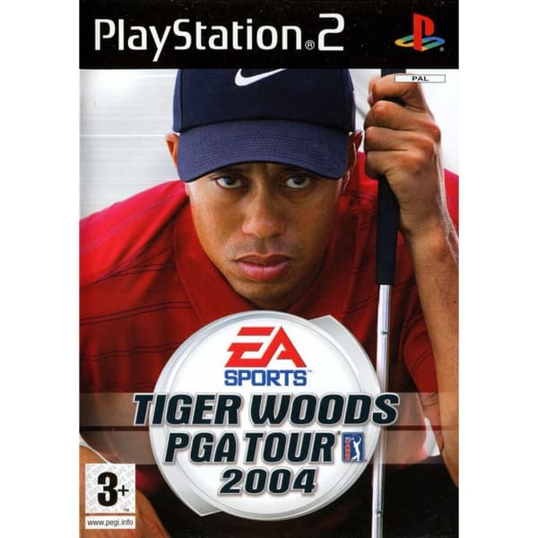 Tiger Woods PGA Tour 2004 Playstation 2 PS2 Swedish (Begagnad)
