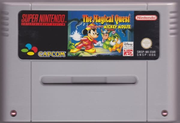 The Magical Quest Starring Mickey Mouse - Super Nintendo - PAL/EUR - Cart only