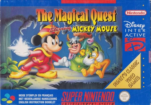 The Magical Quest Starring Mickey Mouse - Super Nintendo - PAL/EUR - Cart only