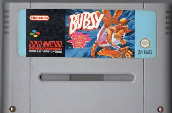 Bubsy - Super Nintendo - PAL/SCN - Cart only