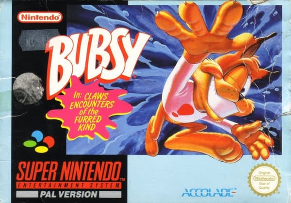 Bubsy - Super Nintendo - PAL/SCN - Cart only