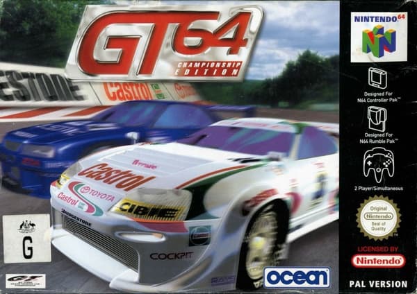 GT 64: Championship Edition - Nintendo 64 - PAL/EUR - Cart only