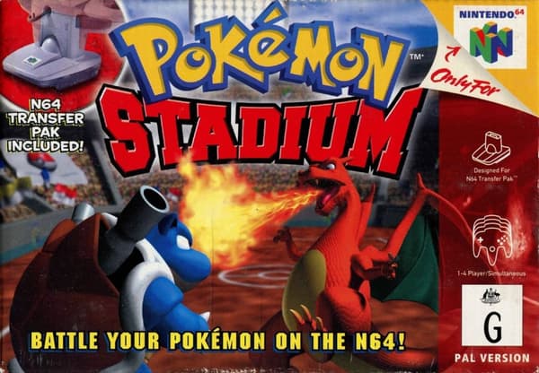Pokémon Stadium - Nintendo 64 - PAL/EUR - Cart only