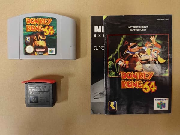 Donkey Kong 64 - Nintendo 64 - PAL/EUR - CiB