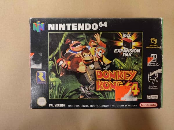 Donkey Kong 64 - Nintendo 64 - PAL/EUR - CiB