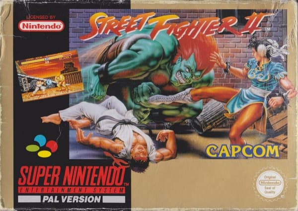 Street Fighter 2 - Super Nintendo - PAL/SCN - CB No manual