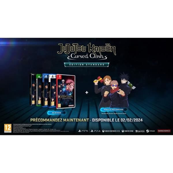 Jujutsu Kaisen Cursed Clash – PS4-spel