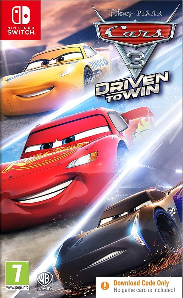 Cars 3: Driven to Win (Code In Box) (Nintendo Switch)