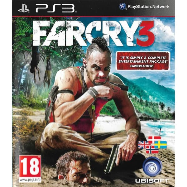 Far Cry 3 Playstation 3 PS3 Nordic (Brugt)