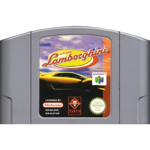 Automobili Lamborghini Nintendo 64 SCN (Brukt)