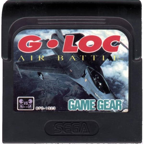 G-Loc Air Battle Sega Game Gear (Brukt)