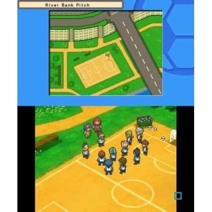 Inazuma Eleven 3: Celestial Lightning - Nintendo 3DS-spel- USED