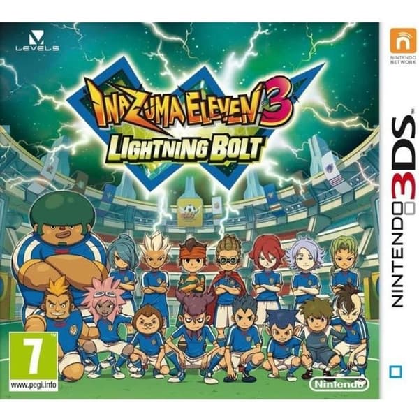 Inazuma Eleven 3: Celestial Lightning - Nintendo 3DS-spel- USED