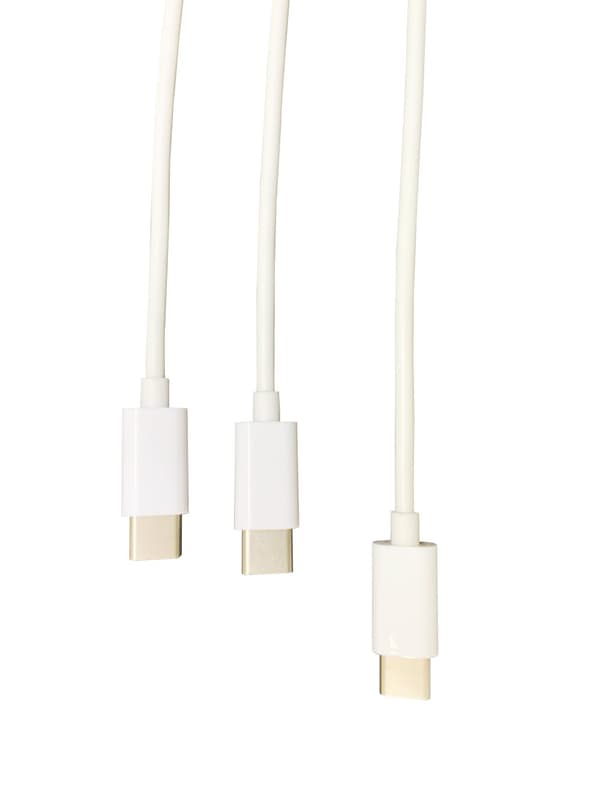 Steelplay Dual Play  Charge Cable For Ps5 Controllers - Whi (PlayStation 5)