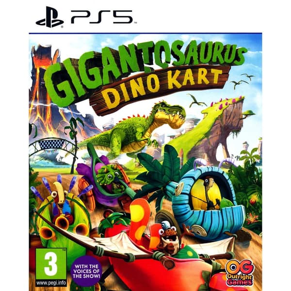 Gigantosaurus Dino Kart Racer Playstation 5 PS5
