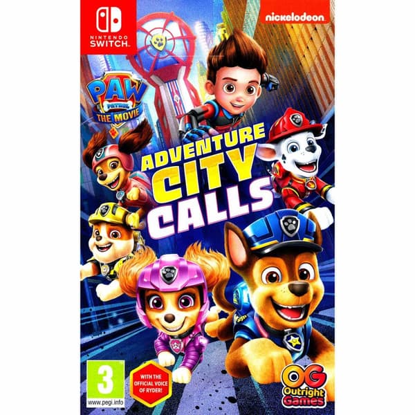 Paw Patrol The Movie Adventure City Calls Nintendo Switch