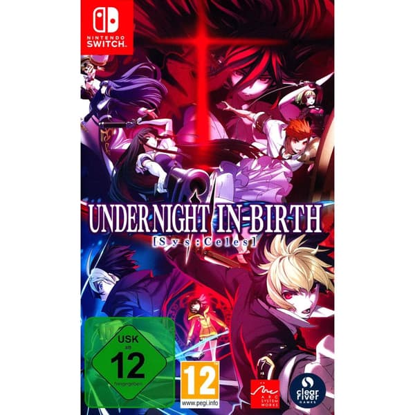 Under Night In Birth II Sys Celes USK Nintendo Switch