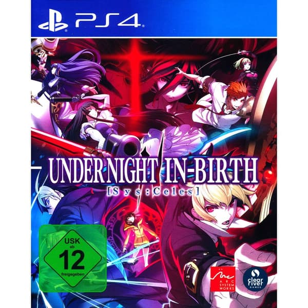 Under Night In Birth II Sys Celes USK Playstation 4 PS4