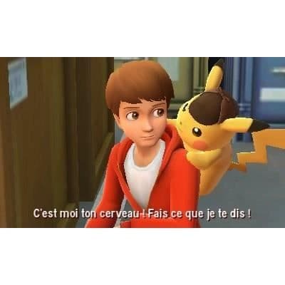 Detektiv Pikachu 3DS-spel- USED