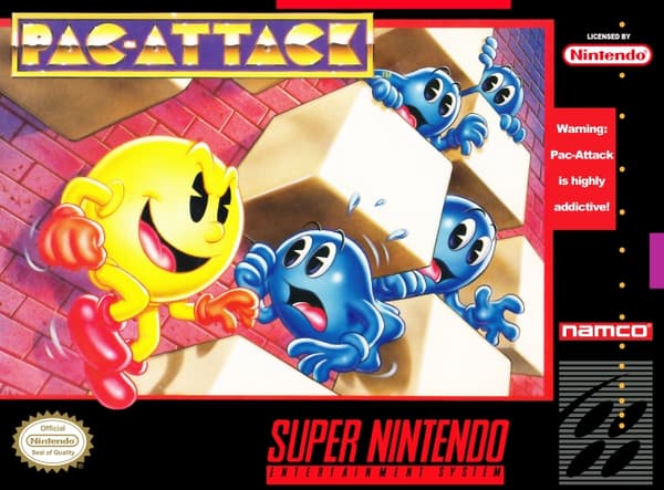Pac-Attack - Super Nintendo - PAL/UKV - Cart only