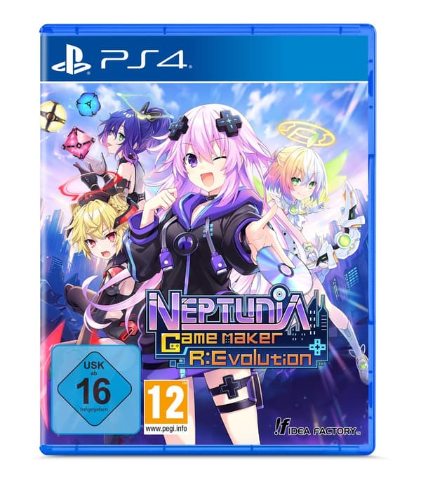 Neptunia Game Maker R:Evolution (Day One Edition) (PlayStation 4)