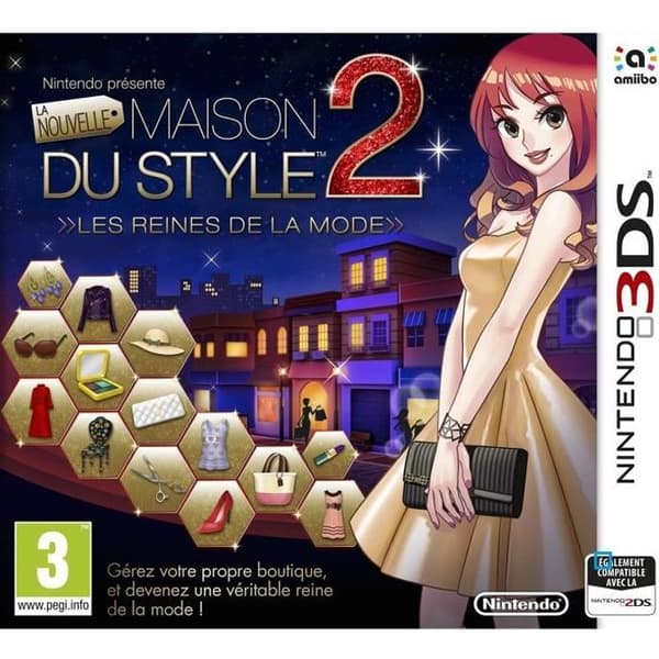 The New House of Style 2: Queens of Fashion 3DS-spel- USED