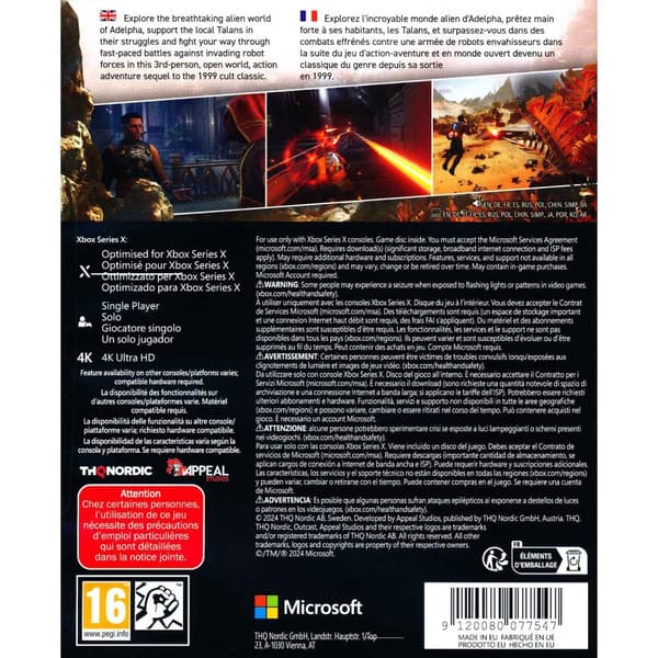 Outcast A New Beginning Xbox Series X