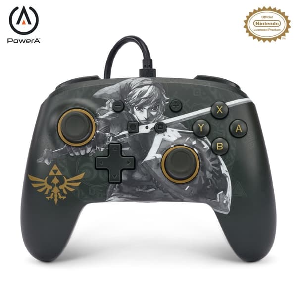 PowerA Enhanced Wired Controller for Nintendo Switch - Battle-Ready Link (Nintendo Switch)