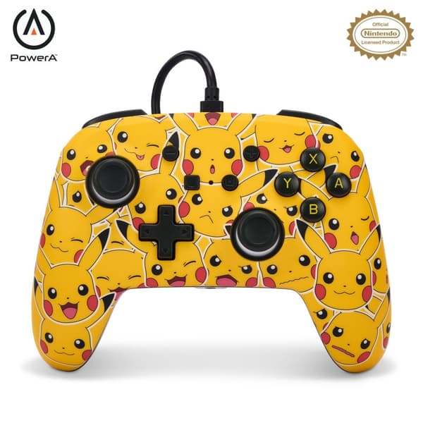 PowerA Enhanced Wired Controller for Nintendo Switch - Pikachu Moods (Nintendo Switch)